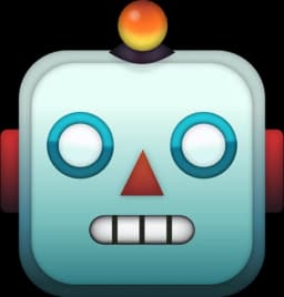 AI robot reviewing a resume